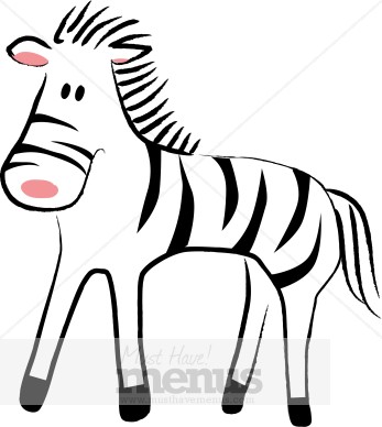 347x388 Zebra Clipart Simple