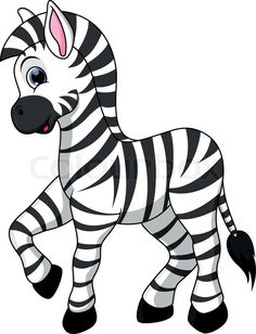 236x308 Baby Zebra Cartoon Stock Photo