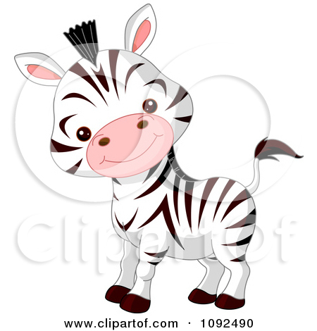 450x470 Baby Zebra Clipart