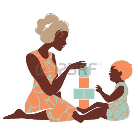 450x450 Mommy Clipart Babysitting