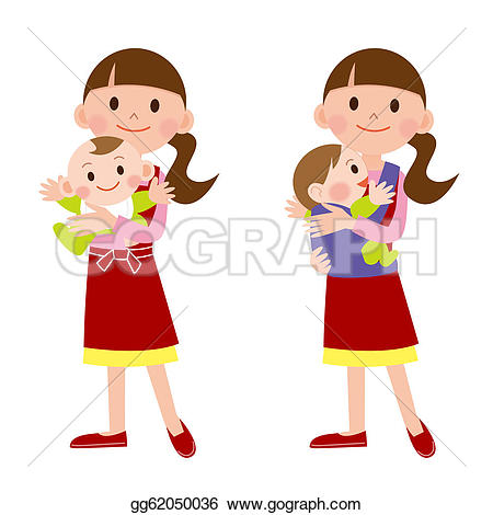 450x470 Mother And Baby Clipart Babysitter