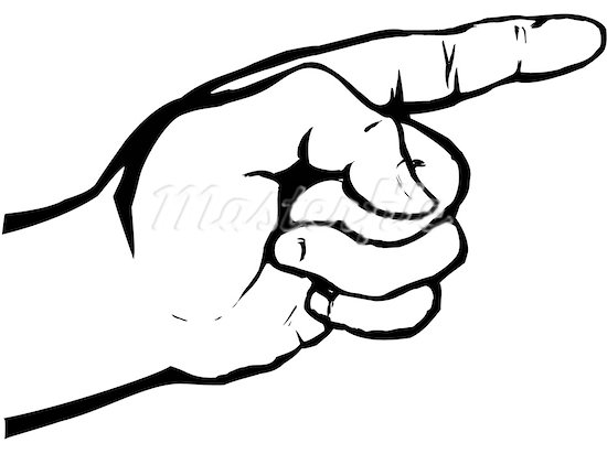 550x412 Pointing Finger Pointing Hand Clip Art