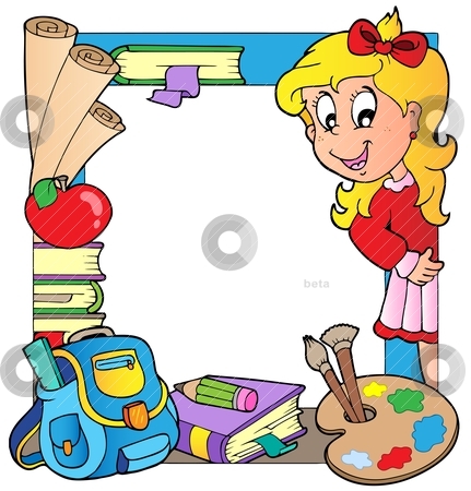 431x450 School Theme Clipart