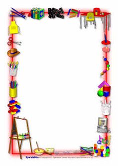 236x333 Free School Themed Border Paper Back To School Bulletin Board