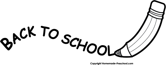 566x223 Back To School Clipart Black And White Cliparts
