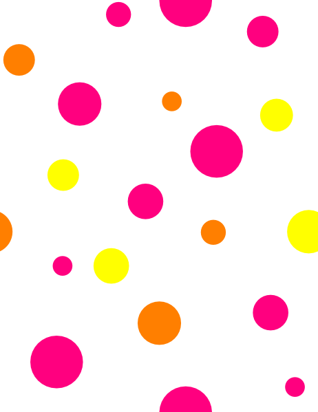 462x599 Polka Dot Background Clipart