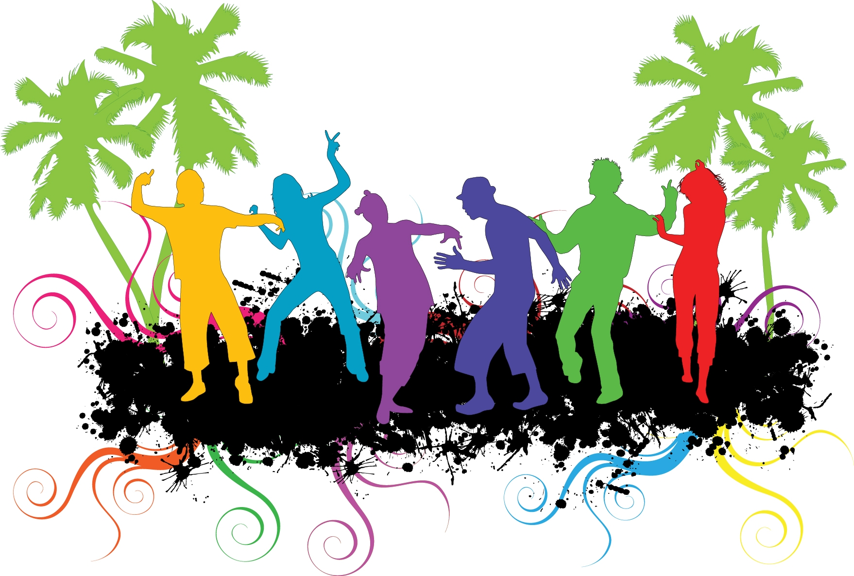 1758x1186 Background Clipart Dance Party