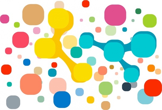 544x368 Abstract Colorful Background Vector Free Vector Download (53,449