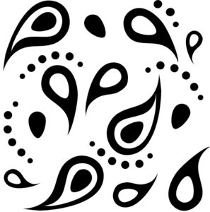 297x300 Paisley Modern (No Background) Clip Art