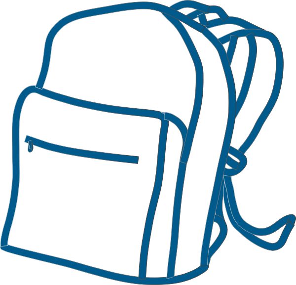 600x577 Backpack Png, Svg Clip Art For Web