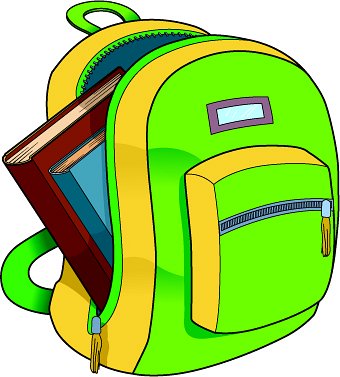340x377 Kid With Backpack Clipart Free Clipart Images Clipartix 5