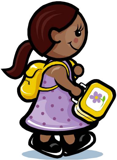 383x522 Student With Backpack Clipart