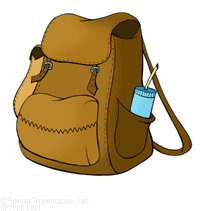 200x211 Backpacks Clip Art Royalty Free
