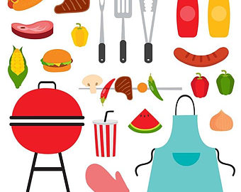 340x270 Barbeque Clipart Etsy