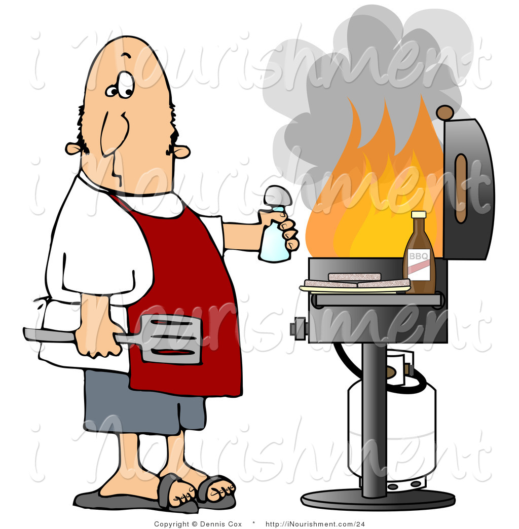 1024x1044 Men Clipart Bbq