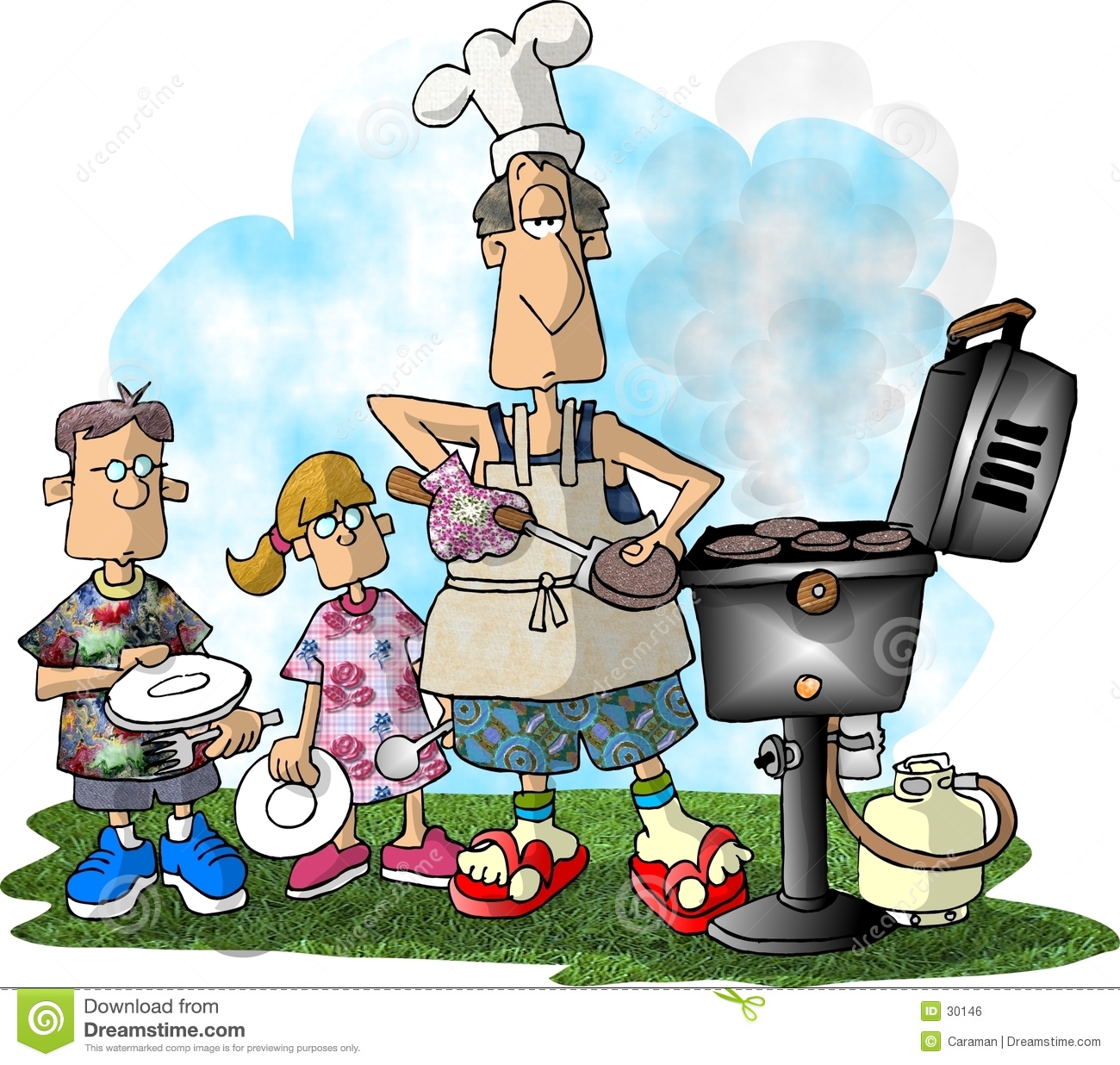 1300x1236 Backyard Bbq Party Clipart Clipart Panda