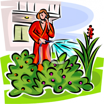 349x350 Lawn Clipart Backyard
