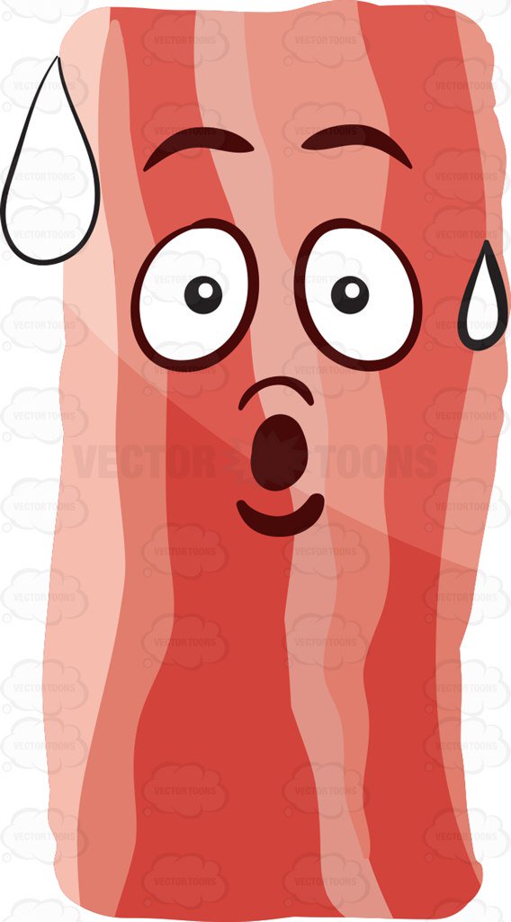 568x1024 Bacon Clipart Vector