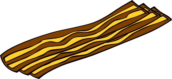 600x278 Bacon Clip Art Free Vector In Open Office Drawing Svg ( Svg