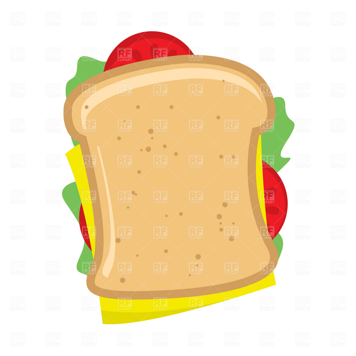 1200x1200 Sandwich With Bacon Food And Beverages Download Clip Art