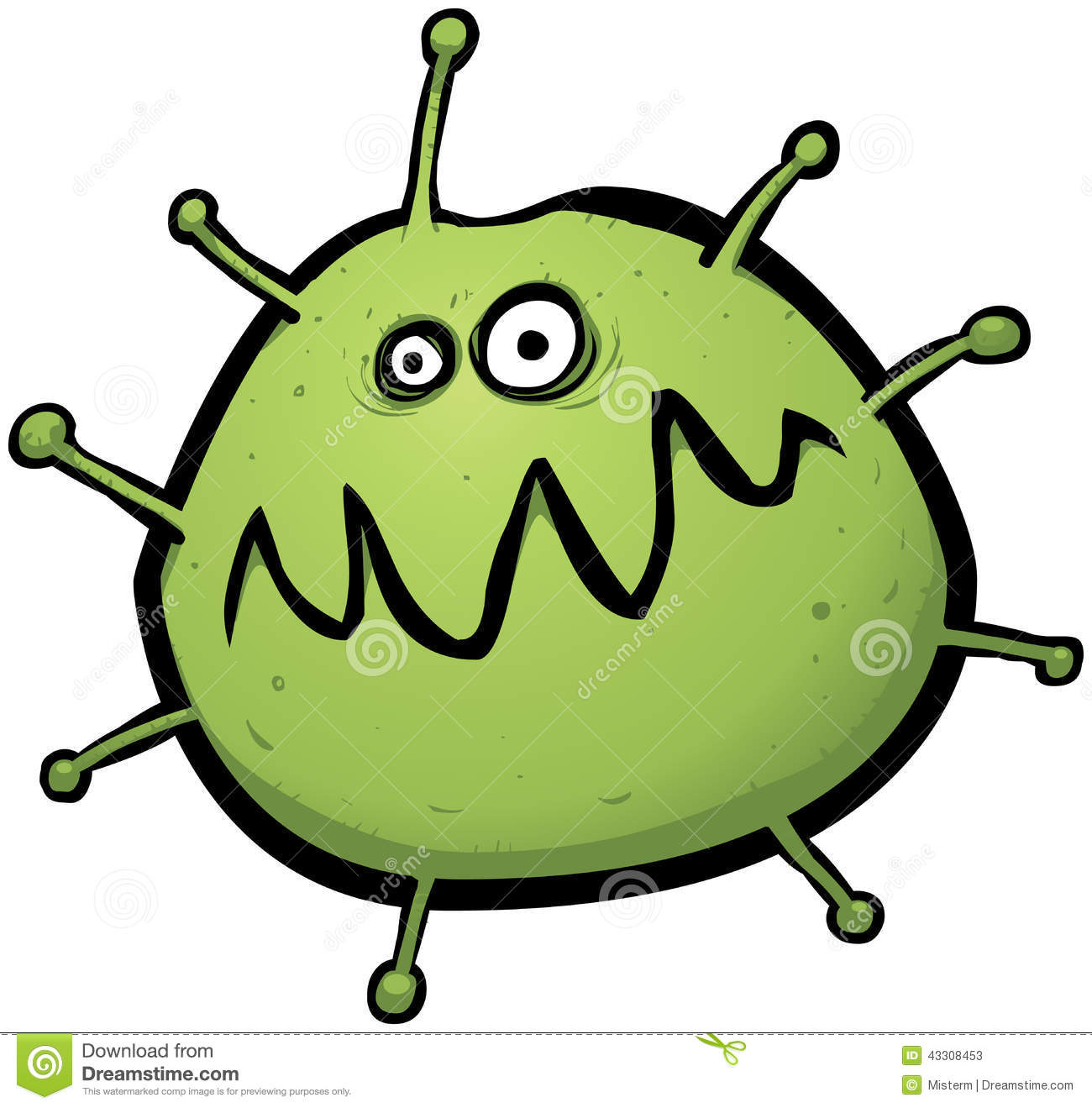 1300x1319 Bacteria Clipart