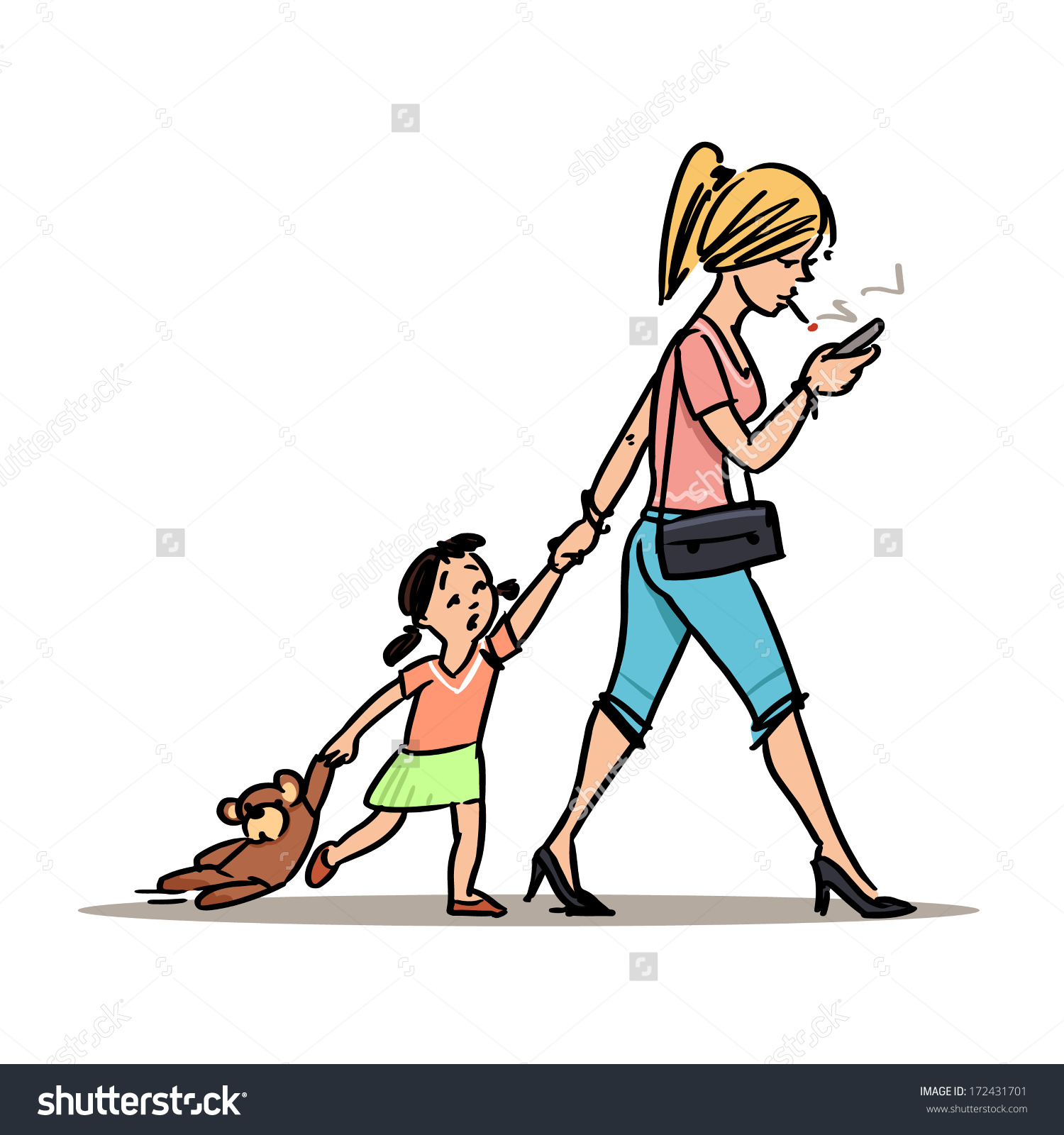 1500x1600 Fight Clipart Bad Parenting
