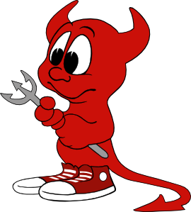 270x299 Satan Clipart Bad Guy
