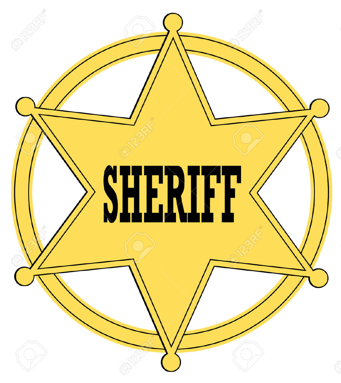 1157x1300 Gold Clipart Sheriff Badge
