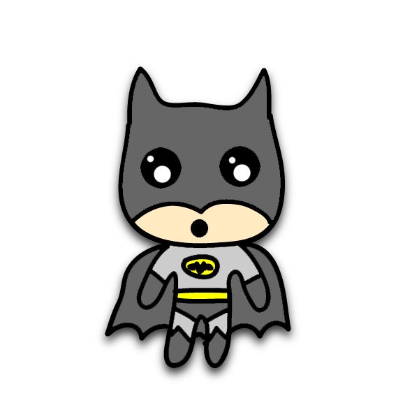 600x600 Badger Clipart Chibi