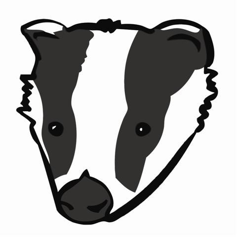 480x480 Badger Clipart Head