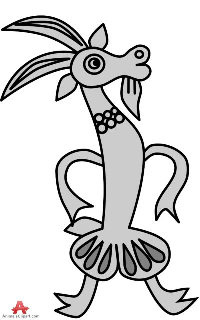 400x640 Badger Clipart Tribal