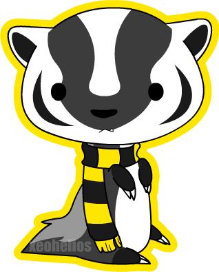318x395 Badger Clipart Chibi