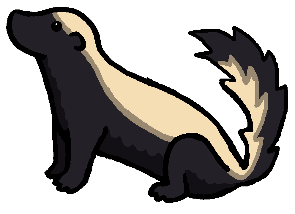 993x722 Badger Clipart Cute