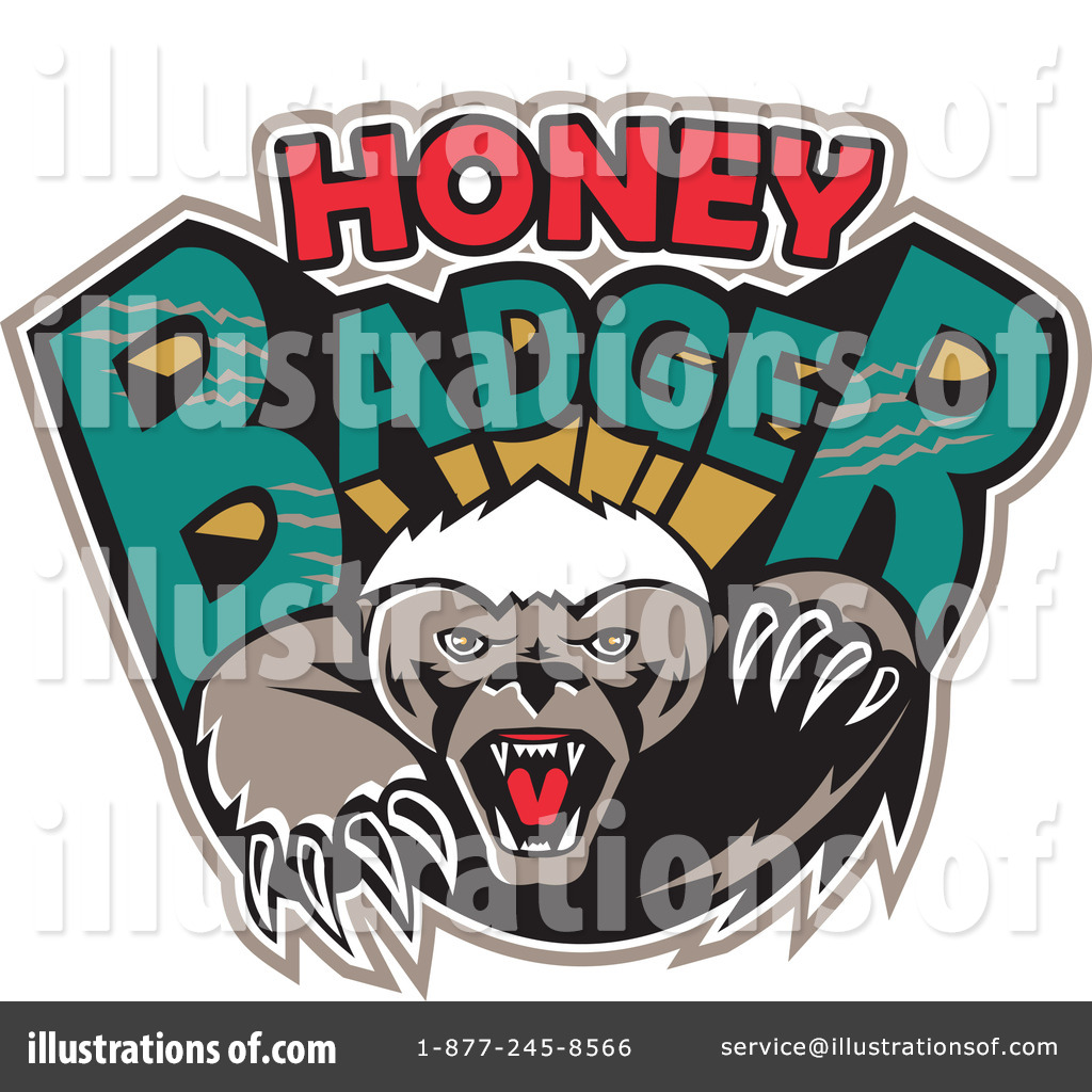 1024x1024 Honey Badger Clipart
