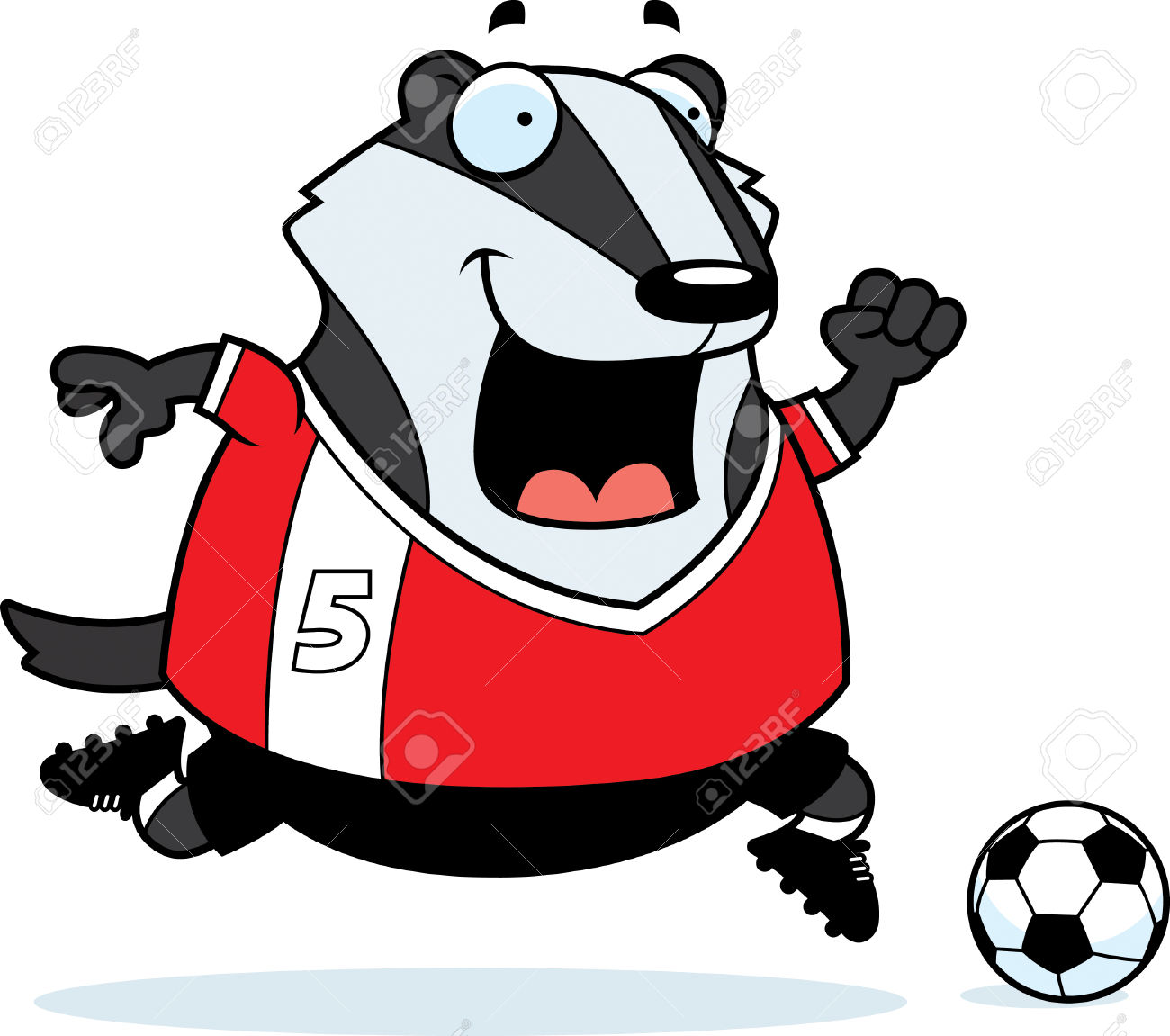 1300x1151 Badger Clipart