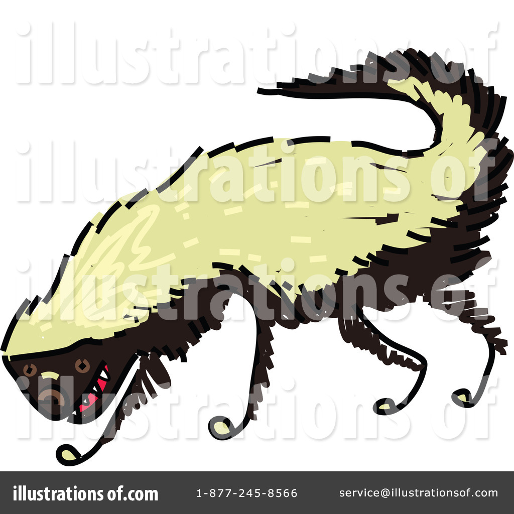 1024x1024 Badger Clipart Friendly