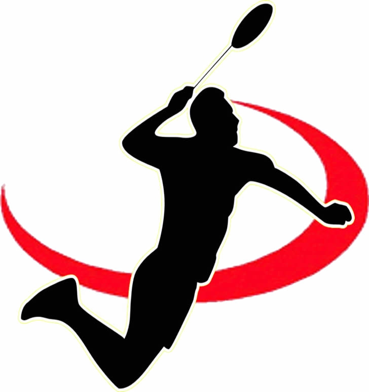 728x775 Badminton Silhouette Cliparts 176656