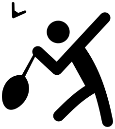 237x264 Badminton Clip Art Download