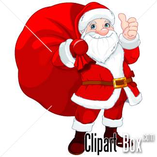 324x324 Santa Bag Clipart