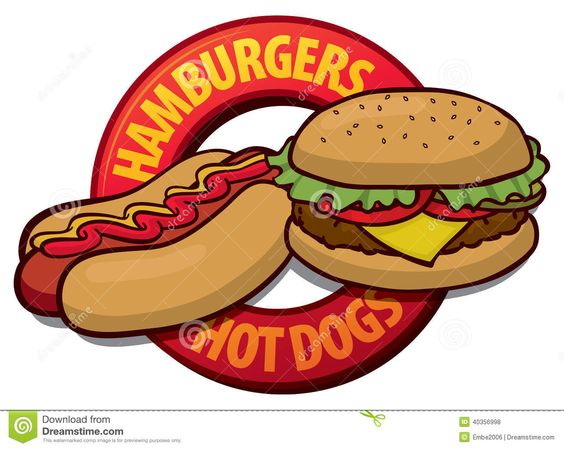 564x449 Bag Ofpotato Chips And Hotdog Clipart