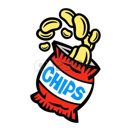 450x450 Potato Chips Clipart Packet Crisp