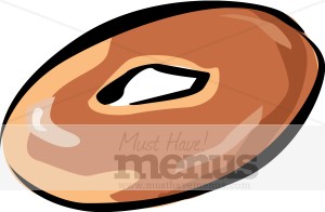 300x196 Bagel Clipart Breakfast Clipart