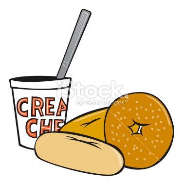 376x380 Bagel Clipart Cartoon