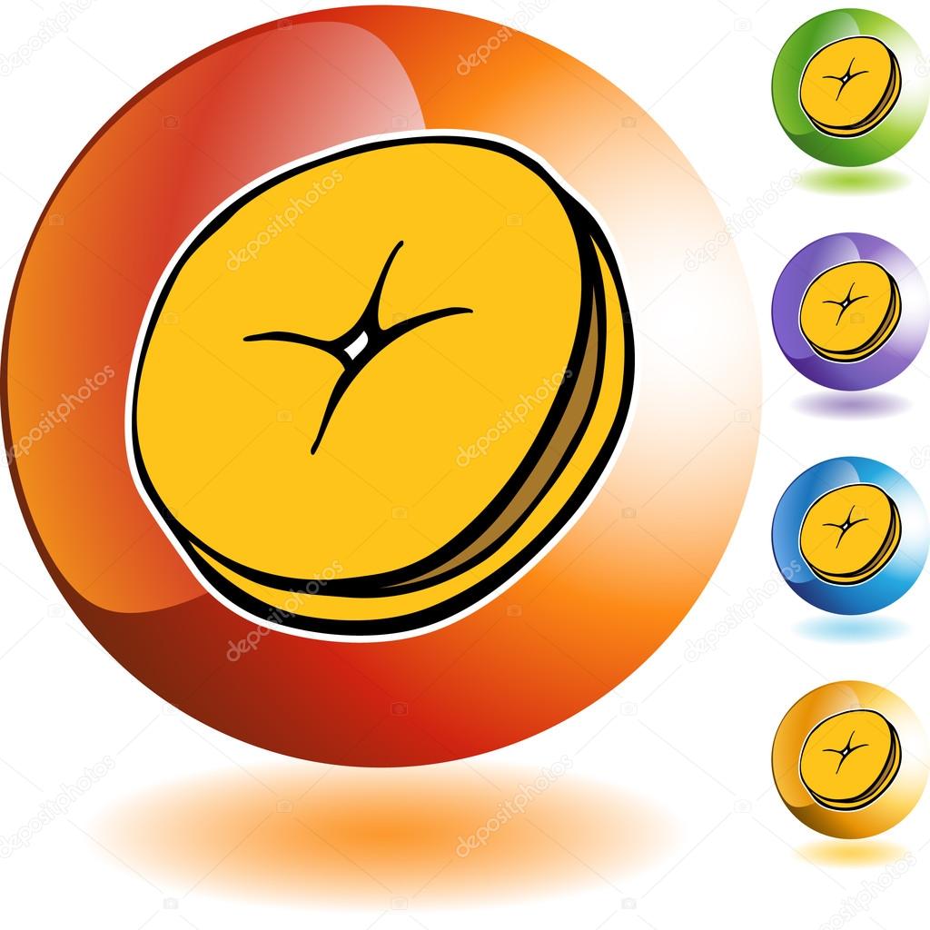 1024x1024 Bagel Web Icon Stock Vector Cteconsulting