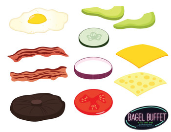 350x270 Buffet Clip Art Food Clip Art Set