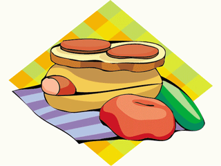 320x240 School Breakfast Bagels Clipart Cliparthut