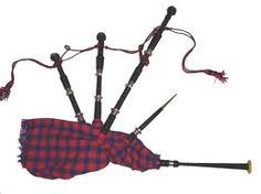 236x176 Sg Musical Rosewood Bagpipe Full Silver Mounts Free Carrying Bag