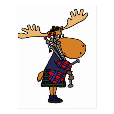 400x400 Sailors Hornpipe Dancer Postcard