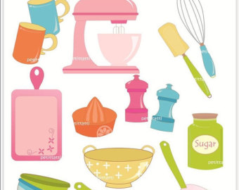 340x270 Kitchen Clip Art Etsy