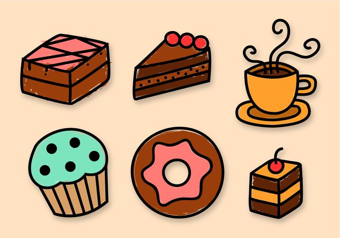 700x490 Free Bakery Elements Vector